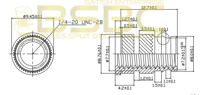 brass threaded inserts