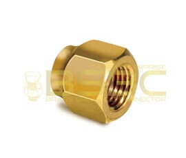 brass flare nut