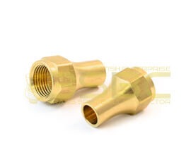 brass flare nut