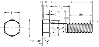 heavy hex bolts