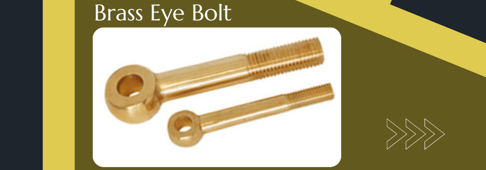 brass eye bolt
