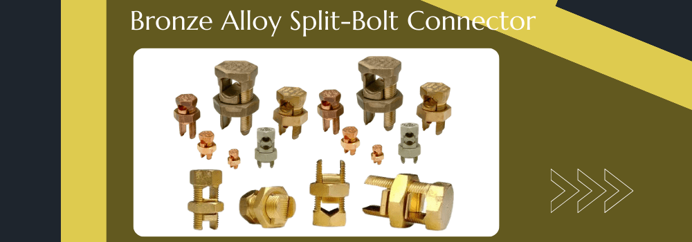 bronze alloy split bolt connector