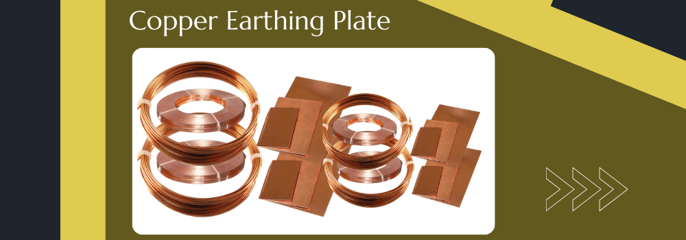 copper earthing plate
