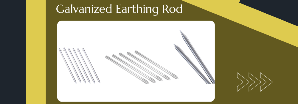 galvanized earthing rod