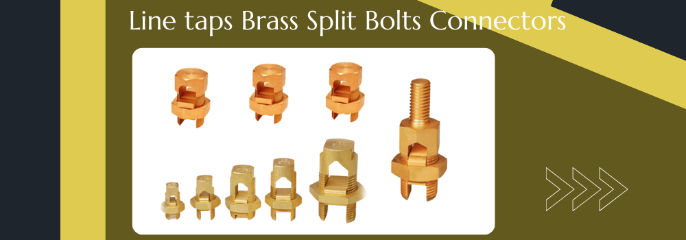 line taps brass split bolts connectors